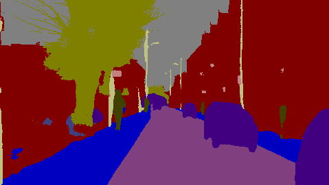 A machine's semantic view of the world (a.k.a. SegNet)